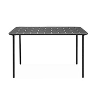 Tavolo da giardino in metallo , 4sedute, antracite