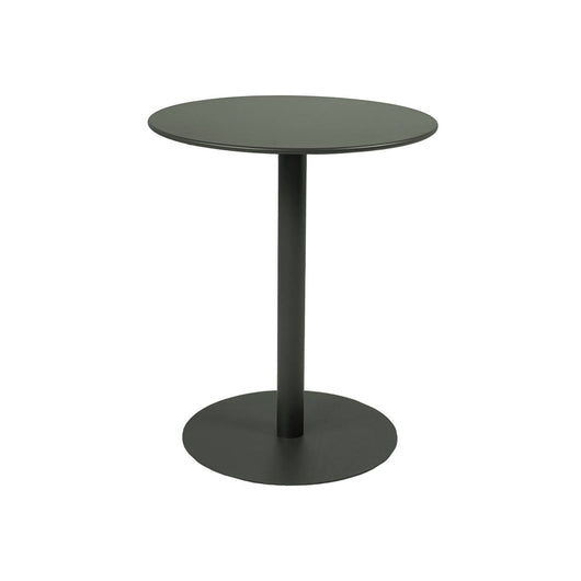 Tavolo da giardino bistrot rotondo in acciaio 2 sedute, 60cm, verde