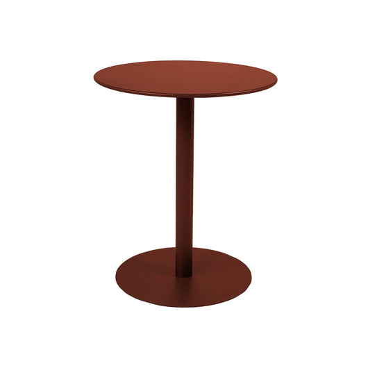 Tavolo da giardino bistrot rotondo in acciaio 2 sedute, 60cm,