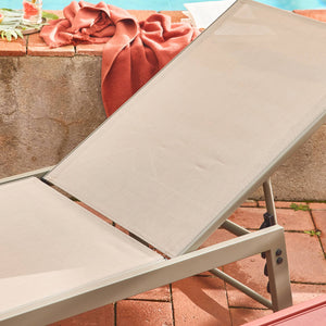 Sdraio in acciaio multi posizioni (set di 2), verde kaki