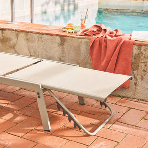 Sdraio in acciaio multi posizioni (set di 2), verde kaki