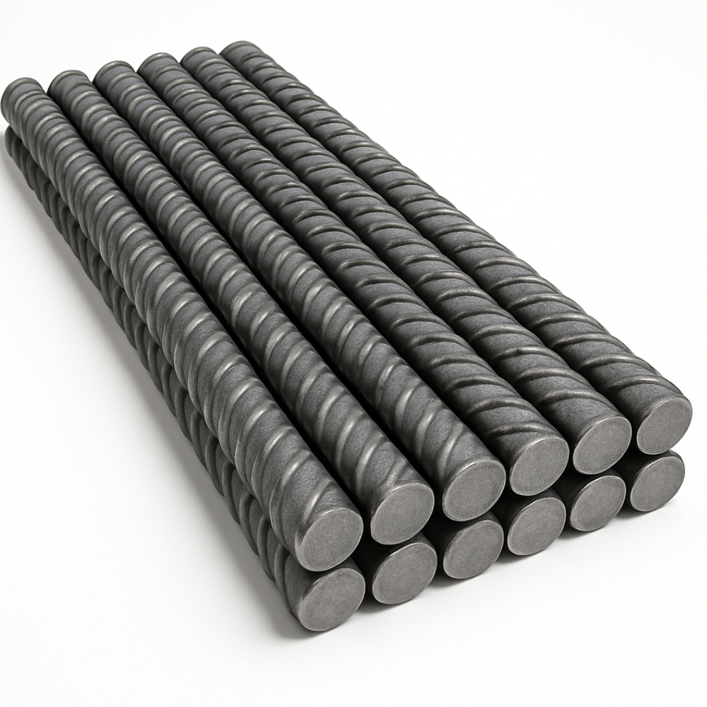 Tondino ferro zigrinato 1,2 m barra armatura cemento edilizia pezzi 10 *** misura Ø 14 mm, confezione 1