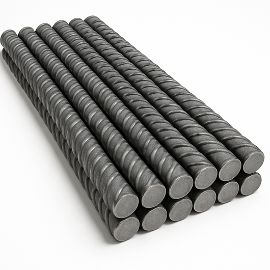 Tondino ferro zigrinato 1,2 m barra armatura cemento edilizia pezzi 10 *** misura Ø 10 mm, confezione 1