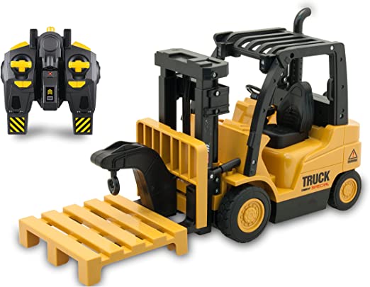 Teorema 65267 - Muletto Radiocomandato con Luci e Suoni Reali, Tecnologia 2.4 Ghz Multiplayer