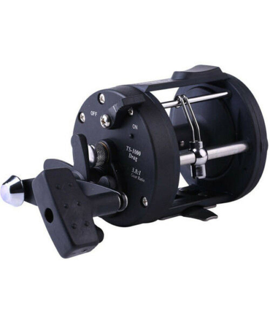 Mulinello Da Pesca A Traina Tamburo Per Acqua Salata Mano Destra Tssd 4000l         