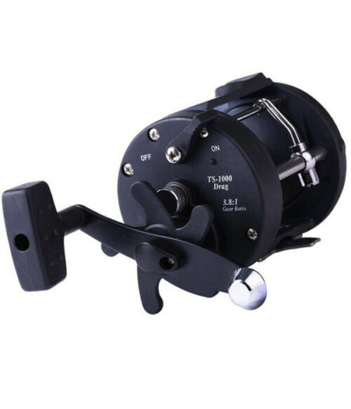 Mulinello Da Pesca A Traina Tamburo Per Acqua Salata Mano Destra Tssd 4000l         