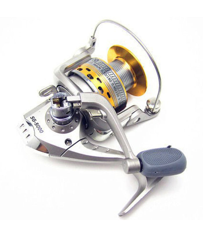 Mulinello Da Pesca Sg-5000 A Recupero 5.1:1 Con Frizione Anteriore 6 Cuscinetti         