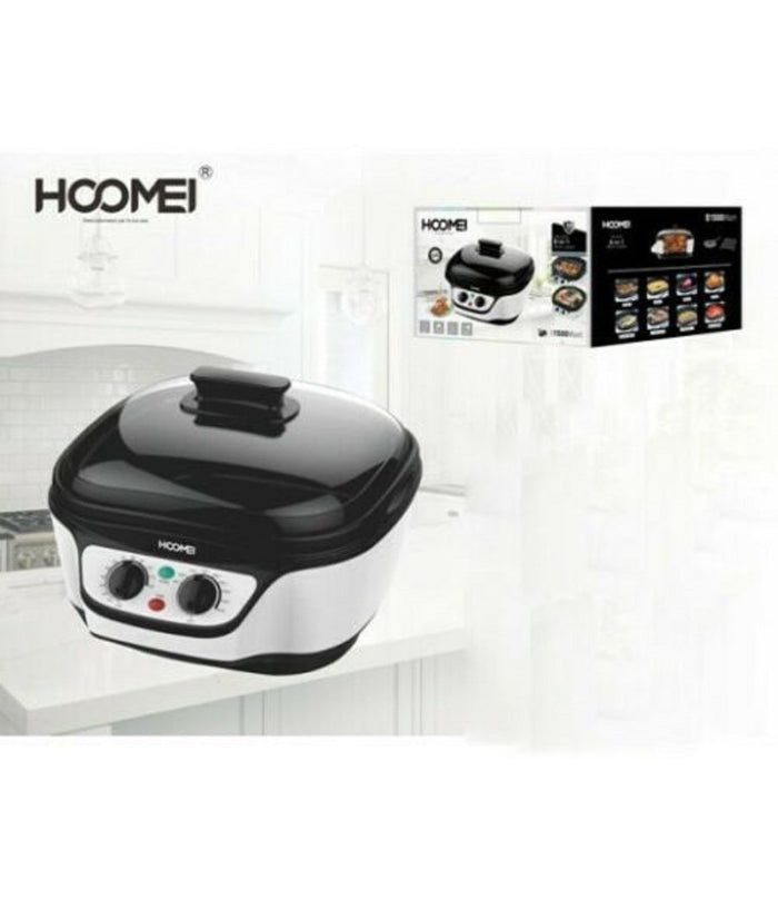 Multi Cooker Elettrico 8in1 1500w 5lt Pentola Multifunzione Friggitrice Fornello         