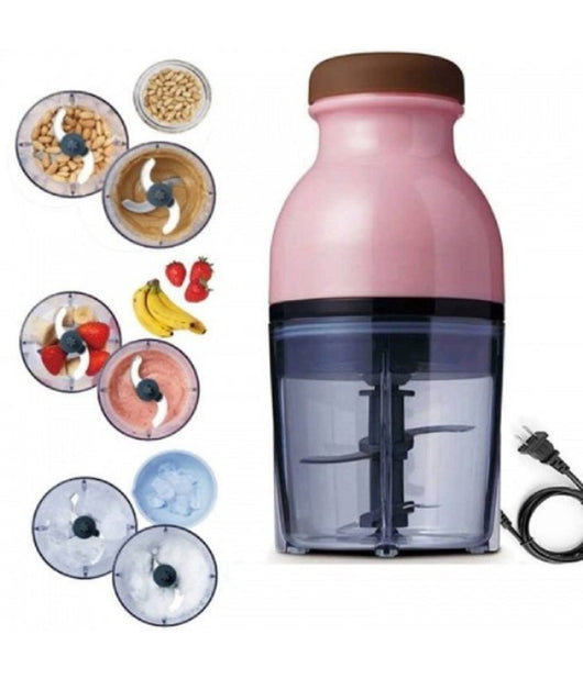 Multi Cutter Tritatutto Multifunzionale 200 Watt Con Contenitore Da 300 Ml Q-t37         