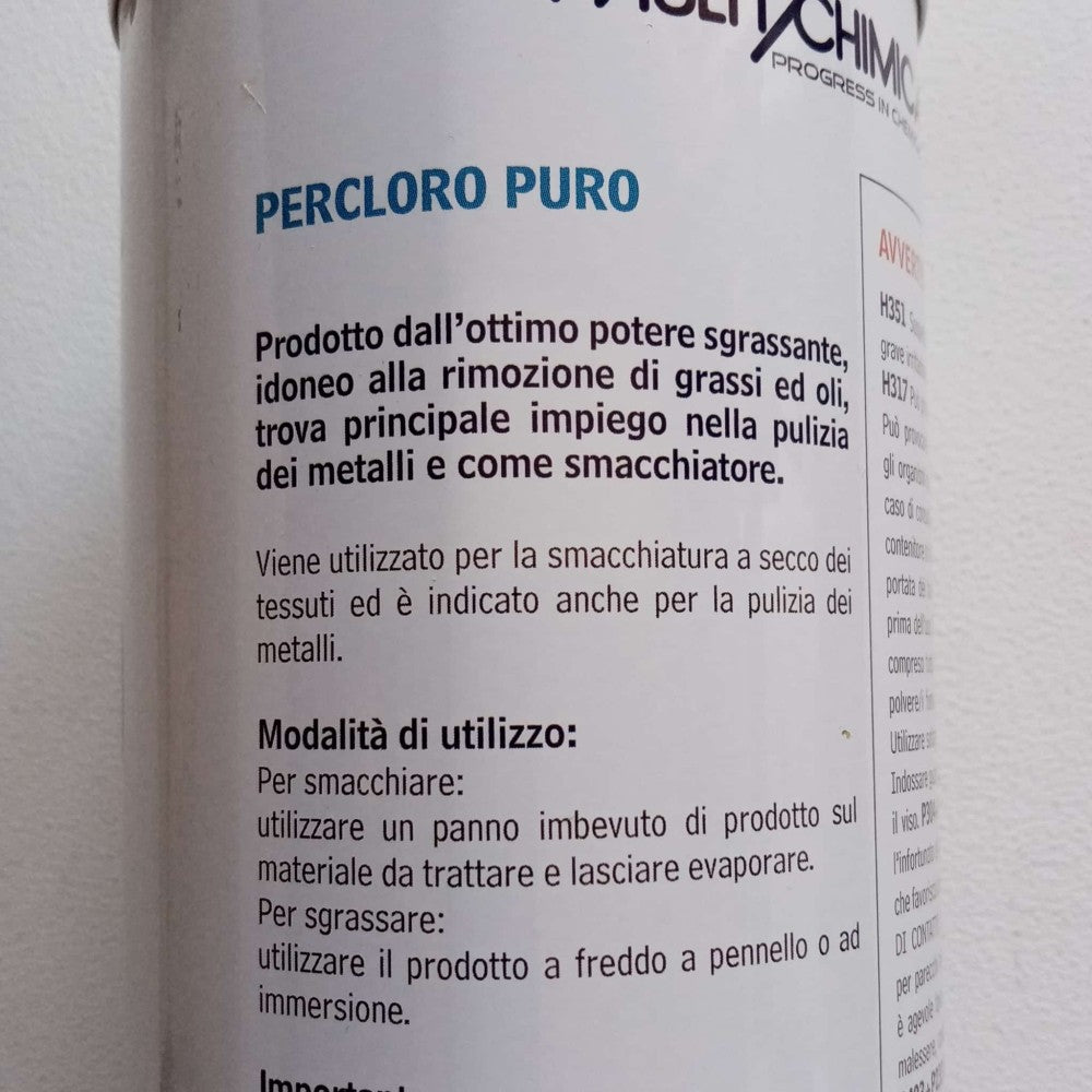 Multichimica 1lt percloro puro ottimo per sgrassare e smacchiare