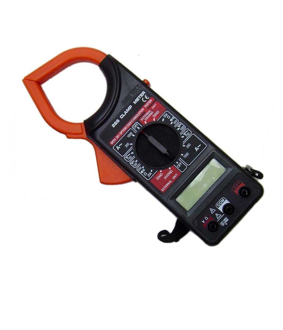 Multimetro Pinza Amperometrica Tester Digitale Puntali Digital Clamp Meter         