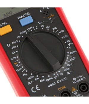 Trade Shop - Multimetro Tester Digitale Professionale Volt Ampere Farad Puntali Ut39a+ -