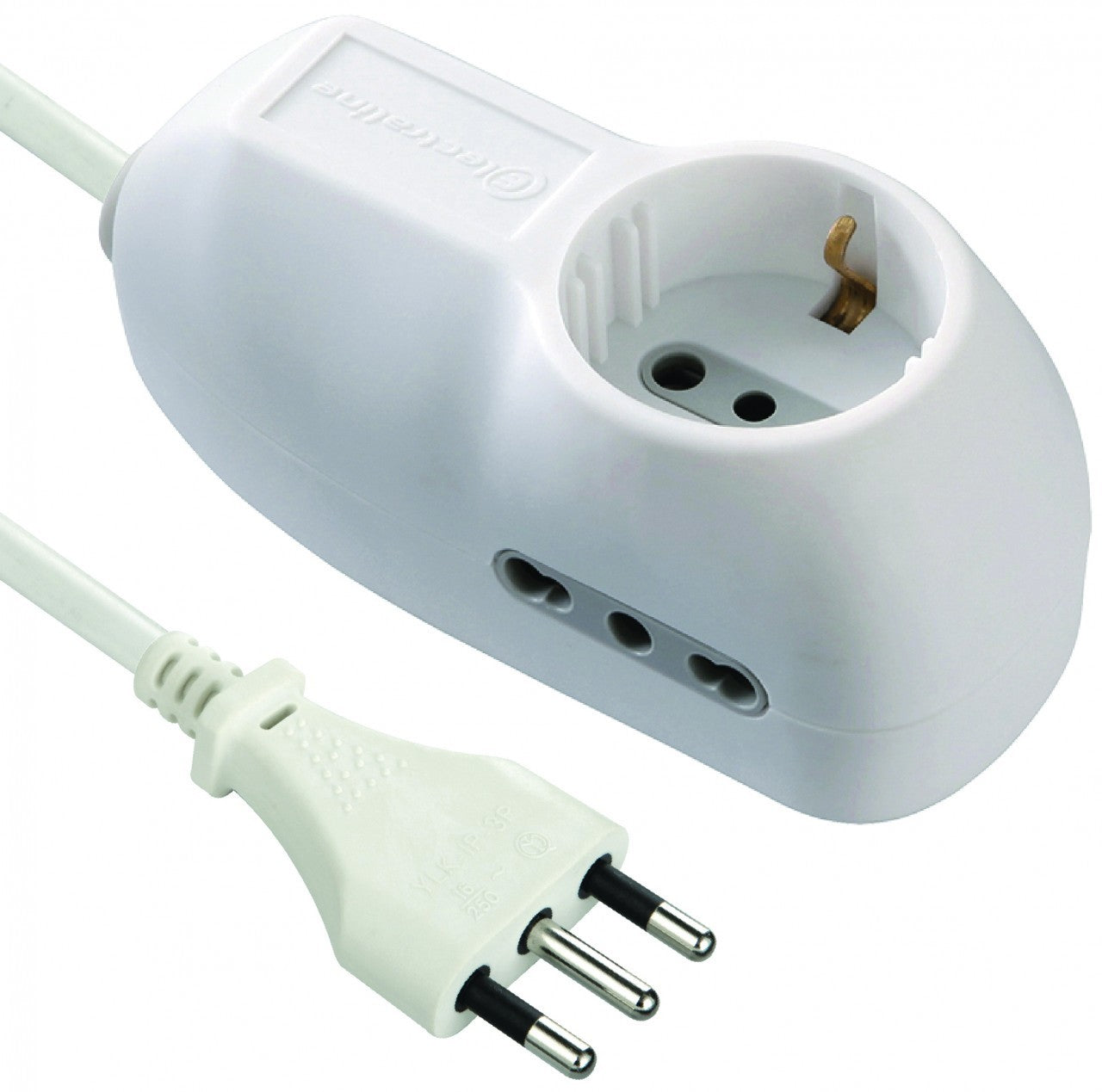 MULTIPRESA 2P BIP+1 SCHUKO SALVASPAZIO FIG.2