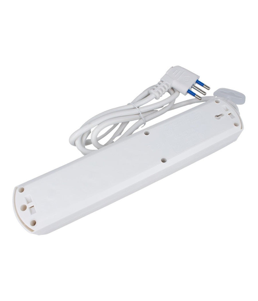 Multipresa 5 In 1 Usb A + C + 3 Prese Per Schuko / Bipasso / Eu Cavo 1.5mt 80081         