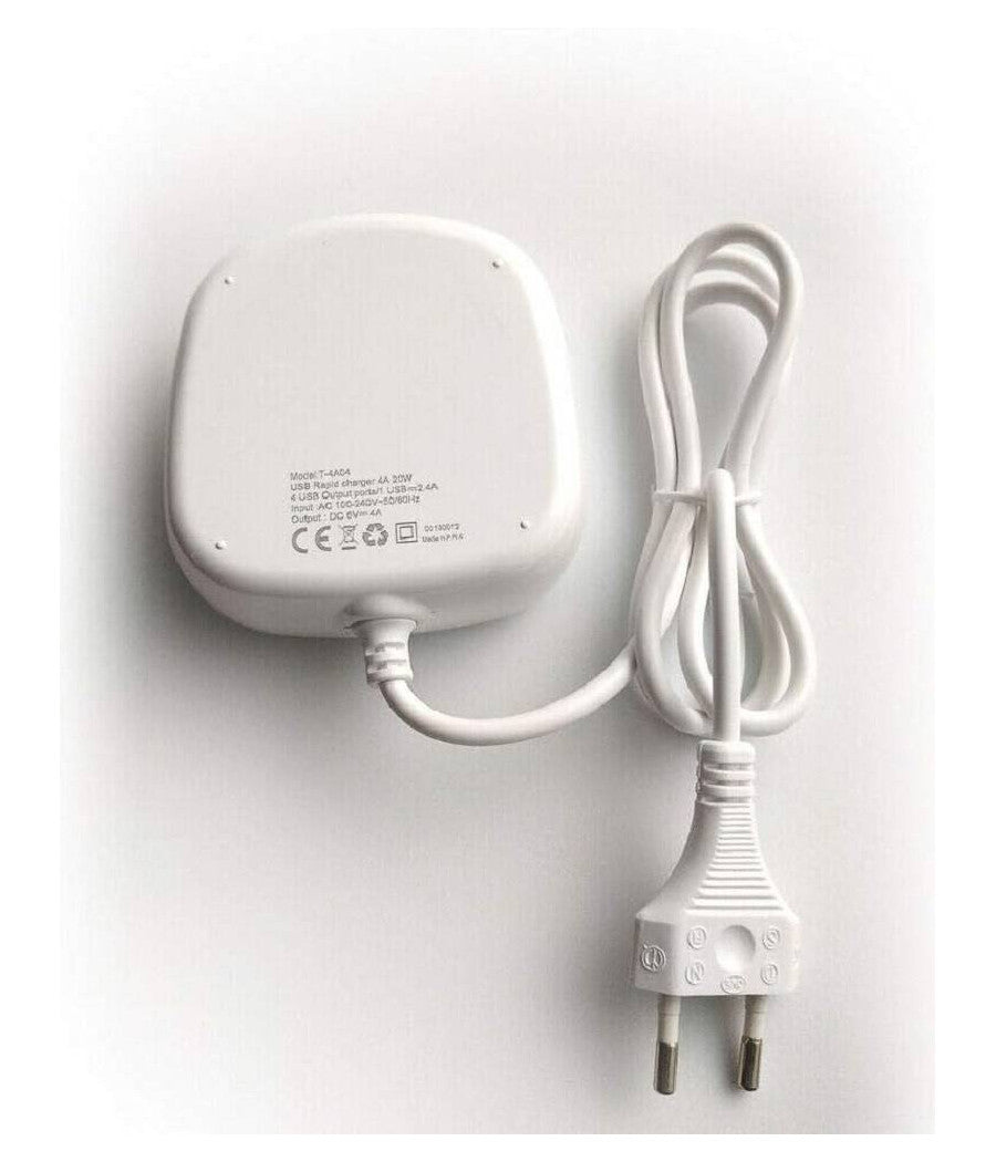 Multipresa Caricatore Ricarica Rapido 20w 4 Porte Usb T-4a04 Caricabatterie Multiporta         
