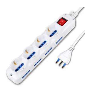 Multipresa Ciabatta 12 Posti Ciabatta Prese Bipasso 220v 4 Shuko         