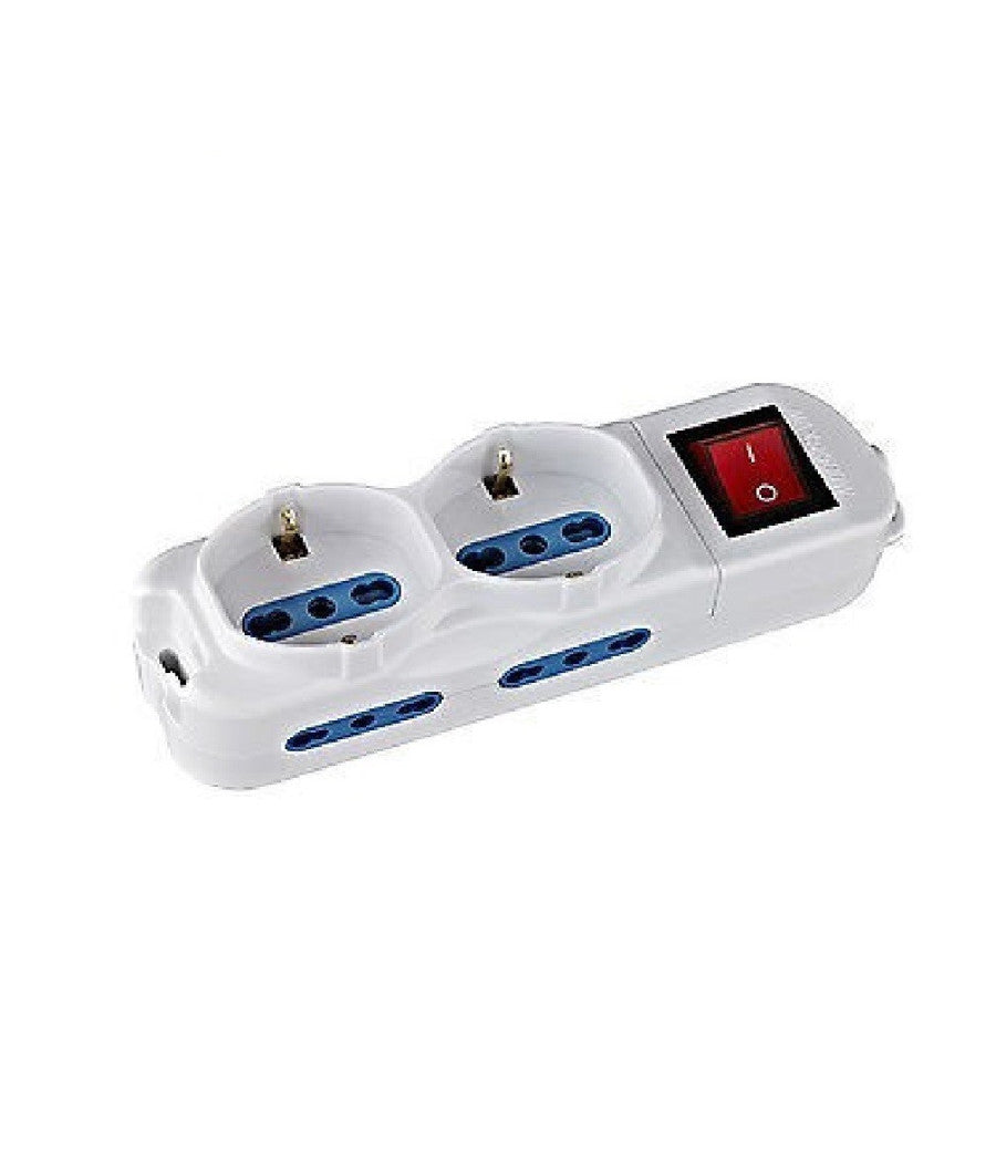 Multipresa Elettrica Ciabatta 6 Posti Con Interruttore Cavo 1,5mt Con Spina 16a         