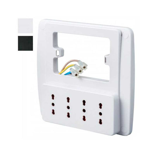 Multipresa Parete 4 Prese 10/16 Bca Smart Rosi