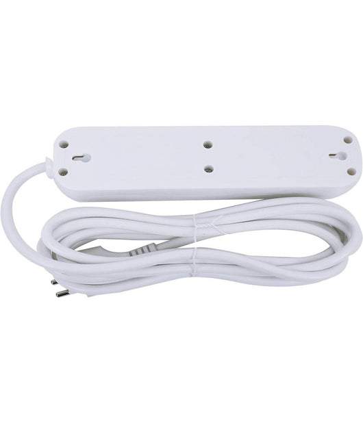 Multipresa Shuko Bipasso 10 E 16 Amp 4 Posti Ciabatta Elettrica Con Interruttore         