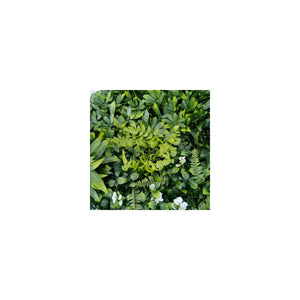 Pianta artificiale da parete - Modello a fiore bianco - Dimensioni: 100 x 100 cm