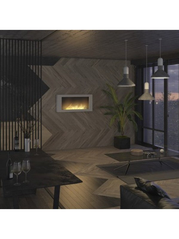 MURALL 120 - Biocamino da parete colore Nero