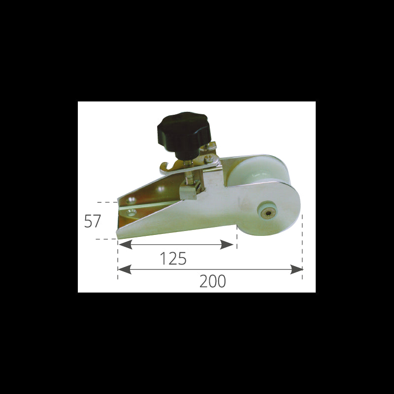 MUSONE DI PRUA INOX MM.120