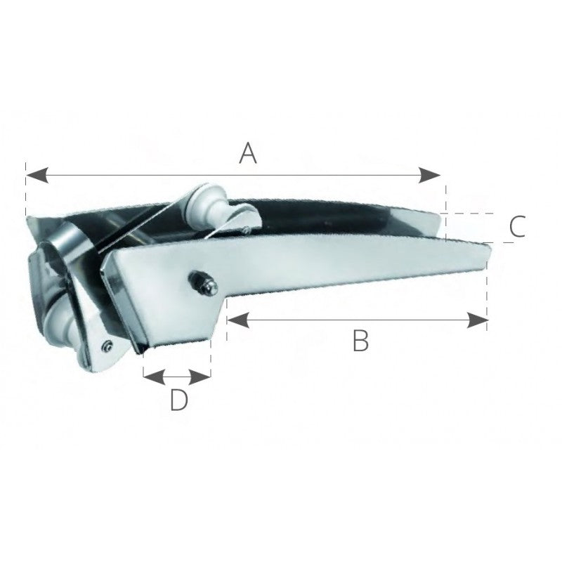 MUSONE INOX BASCULANTE MM.420