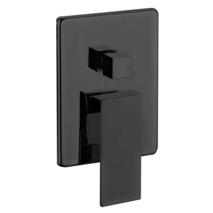 Ogomondo miscelatore doccia ad incasso da parete con deviatore purple rubinetto nero *** confezione 1