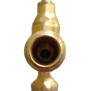 Rubinetto portagomma ottone lucido 1/2 pollice erogazione giardino esterno