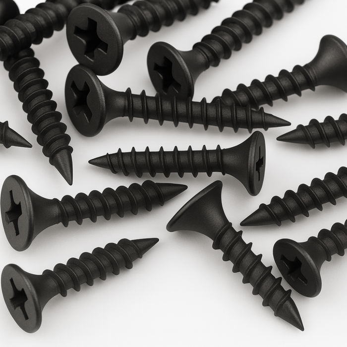 Viti cartongesso lamiera 3,5 x 25 mm punta trapano confezione 1000 pezzi