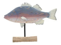 Scultura Pesce Cm  60X10X44