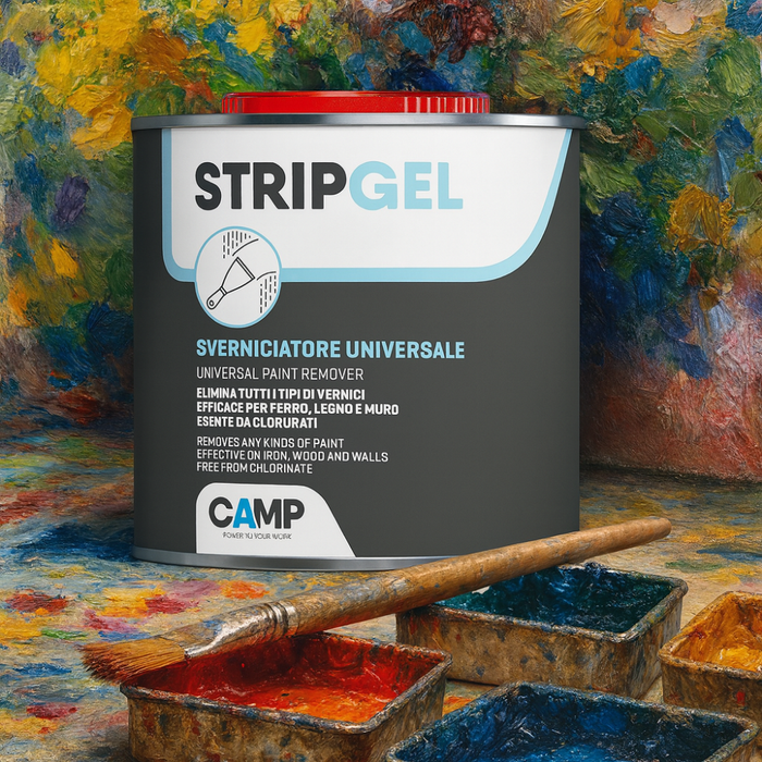 Stripgel sverniciatore in gel esente da clorurati per ferro legno e muro 750 ml