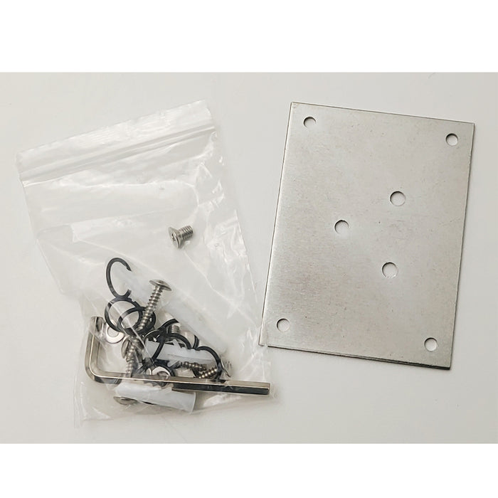 Soffione doccia a parete acciaio inox punta tonda