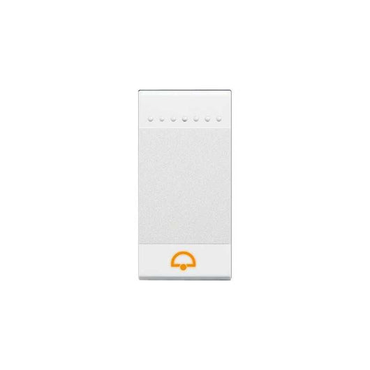 N4915Dn Copritasto Simbolo Campanello Bianco Livinglight