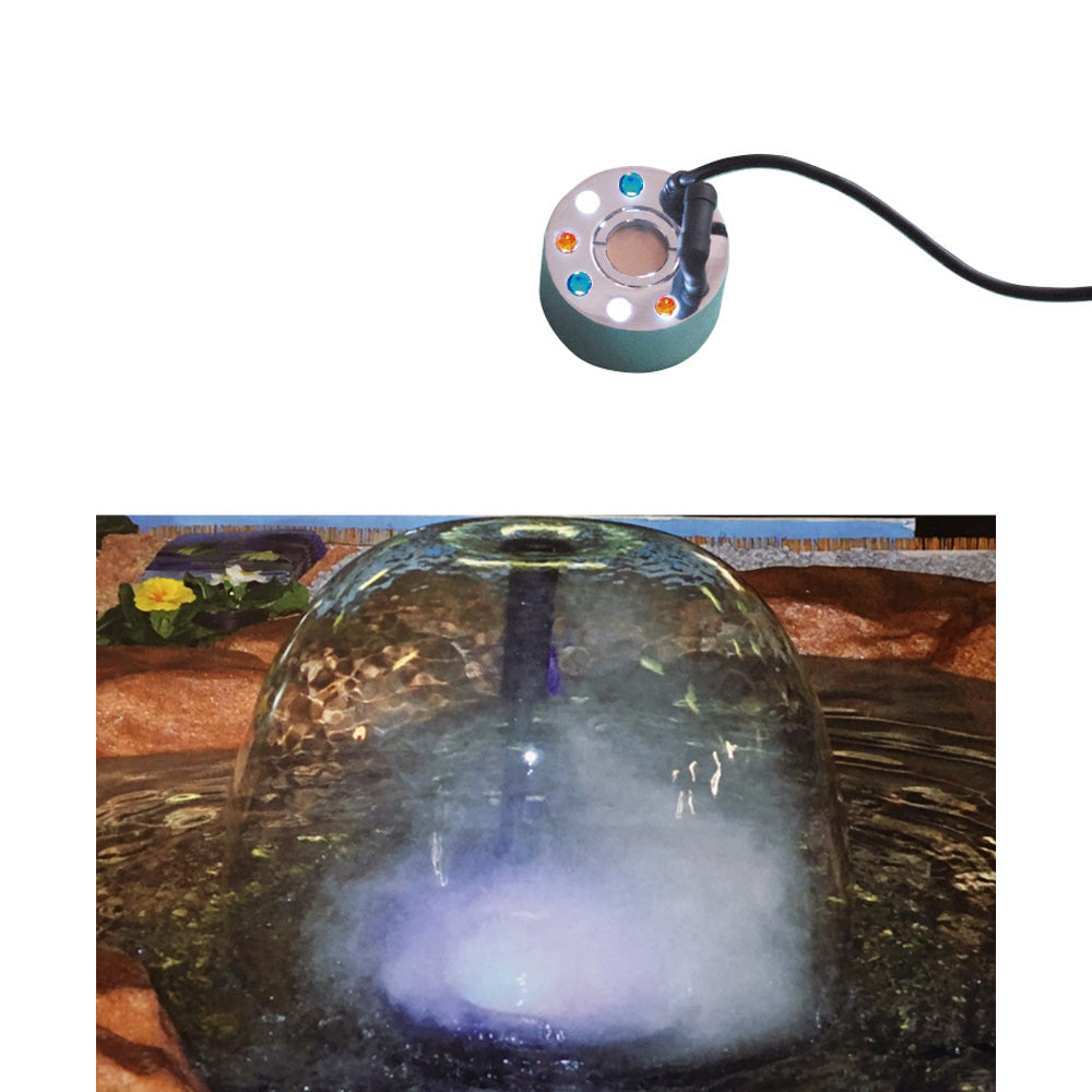 Decorazione nebbia artificiale con led luminosi (art. 1128)