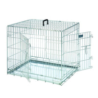 Karlie flamingo gabbie cani metal galvanized 4/5 mm - l 109 x p 70 x h 76 cm