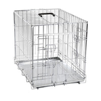 Karlie flamingo gabbie cani metal galvanized 4/5 mm - l 109 x p 70 x h 76 cm