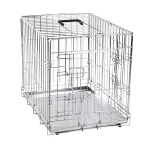 Karlie flamingo gabbie cani metal galvanized 4/5 mm - l 109 x p 70 x h 76 cm