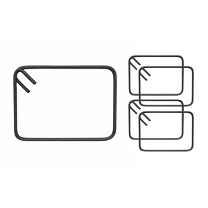 Staffe armatura ferro 20x30 cm strutture cemento disponibili diverse quantità *** pezzi 20, confezione 1