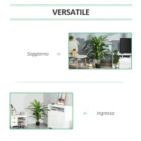 Pianta Tropicale Decorativa Dracena Finta in Plastica con Vaso per Interno ed Esterno, Ф18 x 110cm
