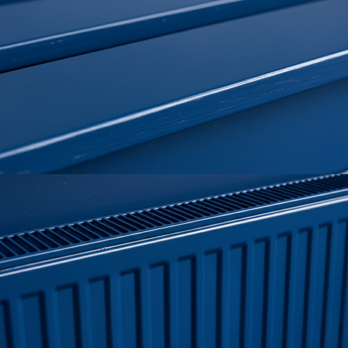 Ecolux smalto satinato acrilico ecologico per legno e metallo *** formato 750 ml, colore- cobalto, confezione 1