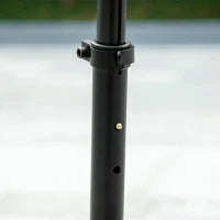 Monopattino Elettrico Pieghevole per Bambini 6+ Anni ad Altezza Regolabile, 71x36.5x75-80 cm, Nero e Rosso