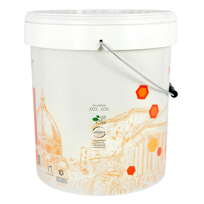 Farina di quarzo acrilica idrorepellente per muri esterni *** formato 14 lt, confezione 1