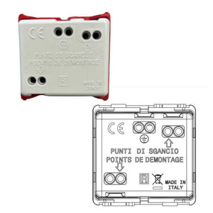 Gewiss gw20296 presa standard italiano/tedesco 250v ac 2p+t 16a bivalente p40