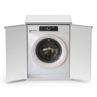 MONGARDI Mobile coprilavatrice in resina per esterno-interno 68,5x64x88