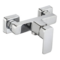 Miscelatore esterno doccia francia rubinetto monocomando cromato ogomondo *** confezione 1