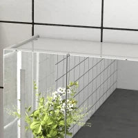 kleankin Armadietto con Specchio con Ripiani Regolabili e Luci LED a 3 Colori, in MDF e Vetro, 90x15x70 cm, Bianco