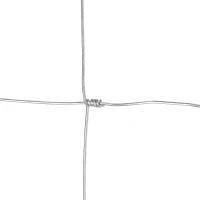 Rotolo di Rete per Recinzione Metallica Zincata da 26.1m, Altezza 1.2m, Argento