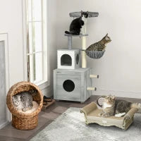 Graffiatore Cartone per Gatti in Forma di Divano con Catnip per Interno 60x29,5x29 cm Marrone