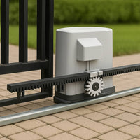 Kit 2 cremagliere nylon m4 con inserto metallico per cancelli scorrevoli